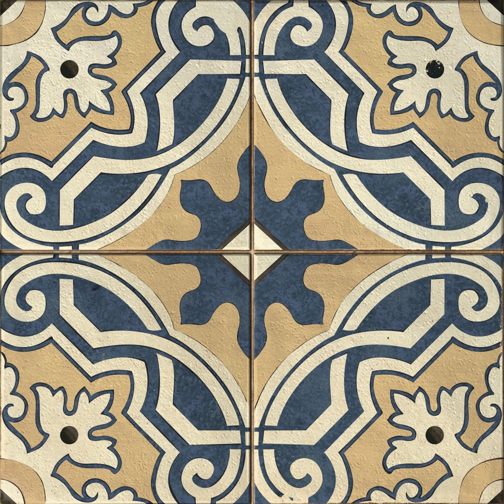 ЦР Керамогранит Sevilla пэчворк многоцветный 42x42